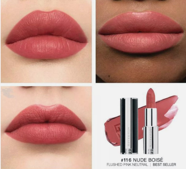 Givenchy Lip Set - Le Rouge Interdit Intense Silk - The Powder Room
