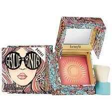 Benefit Cosmetics Galifornia Sunny Golden Pink Blush with brush - 2.5gm - The Powder Room