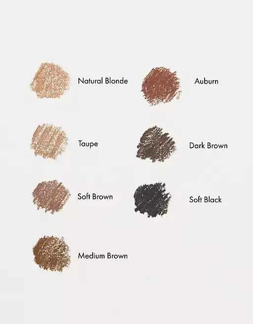 Too Faced Super Fine Brow Detailer Eyebrow Pencil - Soft black - The Powder Room