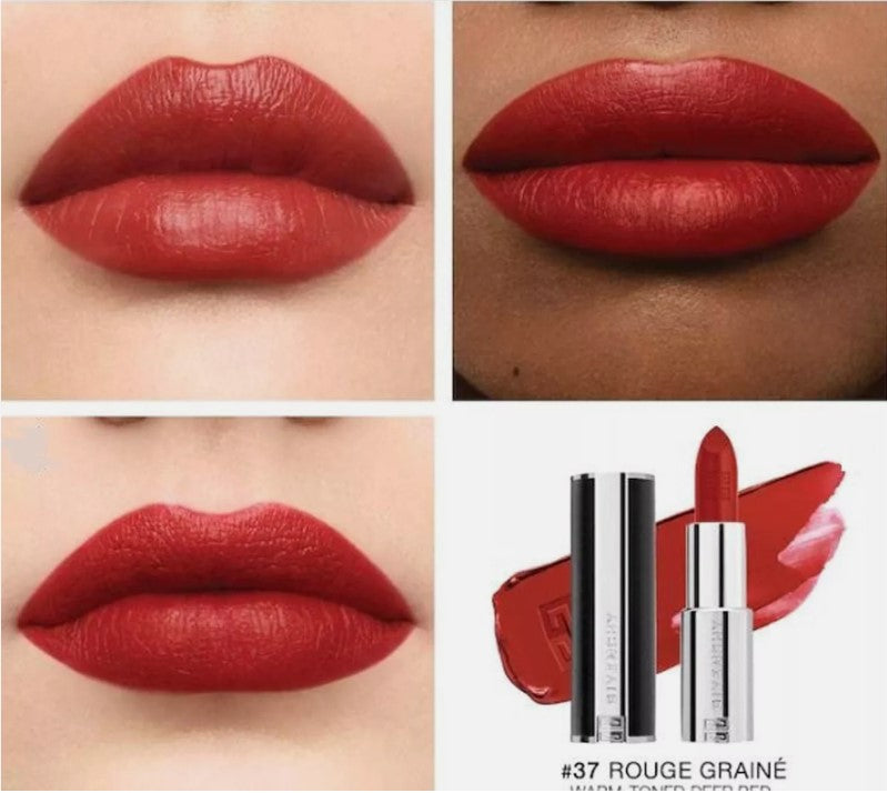 Givenchy Lip Set - Le Rouge Interdit Intense Silk - The Powder Room