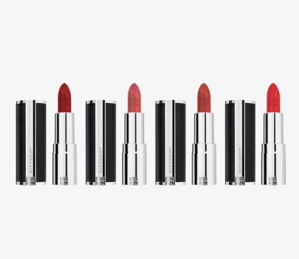 Givenchy Lip Set - Le Rouge Interdit Intense Silk - The Powder Room