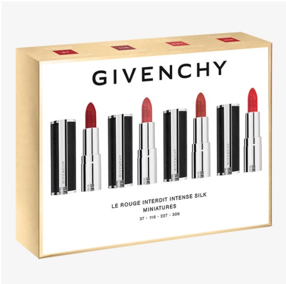Givenchy Lip Set - Le Rouge Interdit Intense Silk - The Powder Room