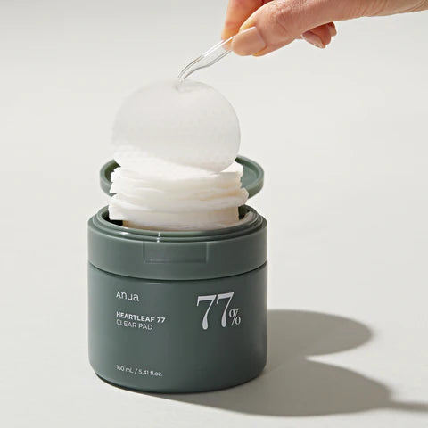 ANUA HEARTLEAF 77% TONER PAD - The Powder Room
