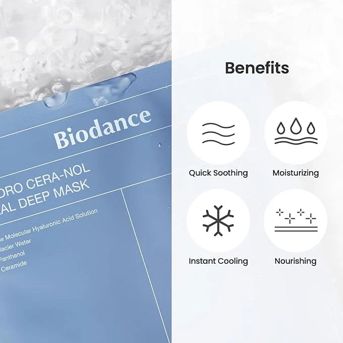 Biodance Hydro Cera-nol Real Deep Mask - Single Sheet - The Powder Room