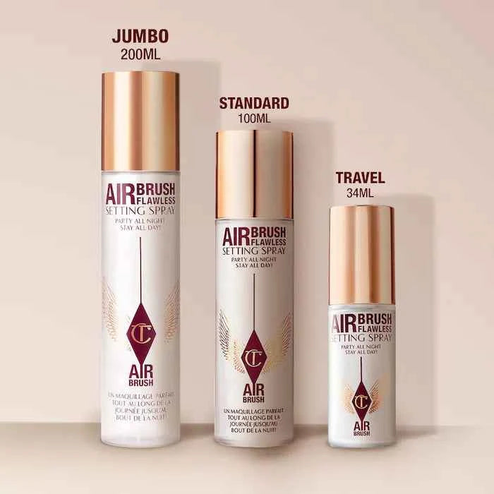 Charlotte Tilbury Airbrush Flawless Setting Spray long lasting makeup fixing spray