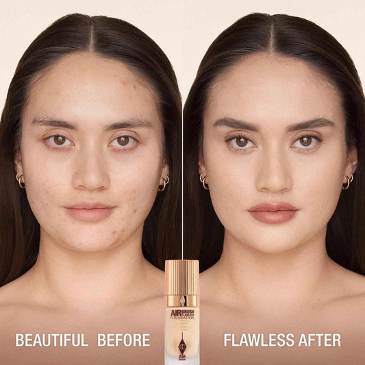 Charlotte Tilbury Airbrush Flawless Blurring & Matte Full Coverage Foundation – 3N