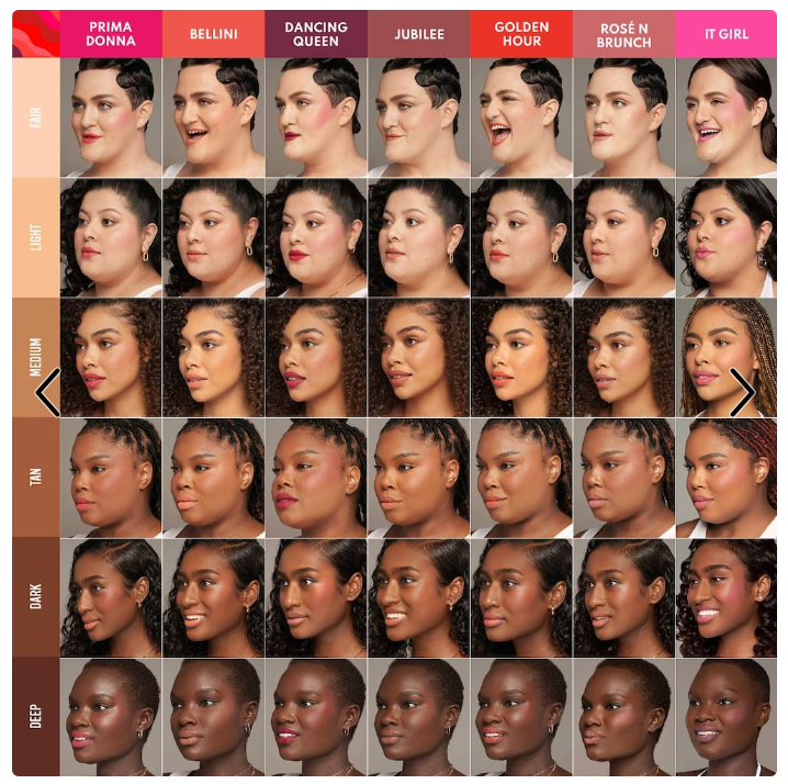 Danessa Myricks Beauty Yummy Skin Blurring Balm Powder Flushed - Shade: It Girl - Matte Color for Cheek & Lip - The Powder Room