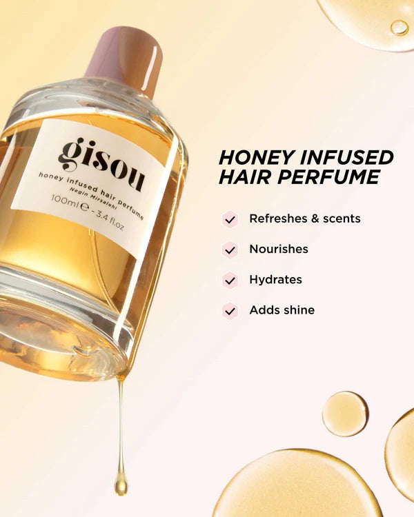 Gisou Honey Infused Hair Perfume Wildflower Honey 50ml luxury hair fragrance