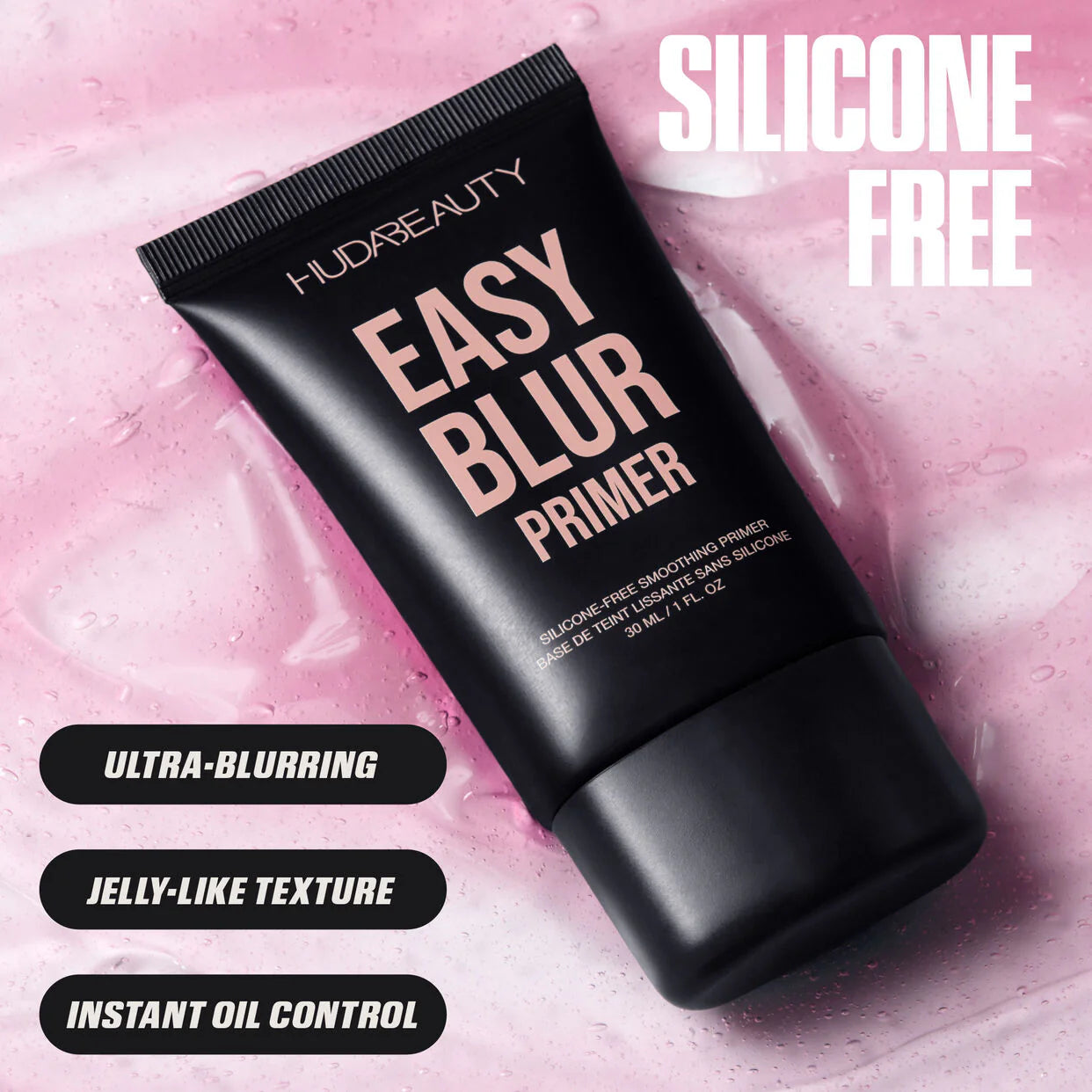 Huda Beauty Easy Blur Silicone-Free Smoothing & Pore-Minimizing Primer Size: 30ml - The Powder Room
