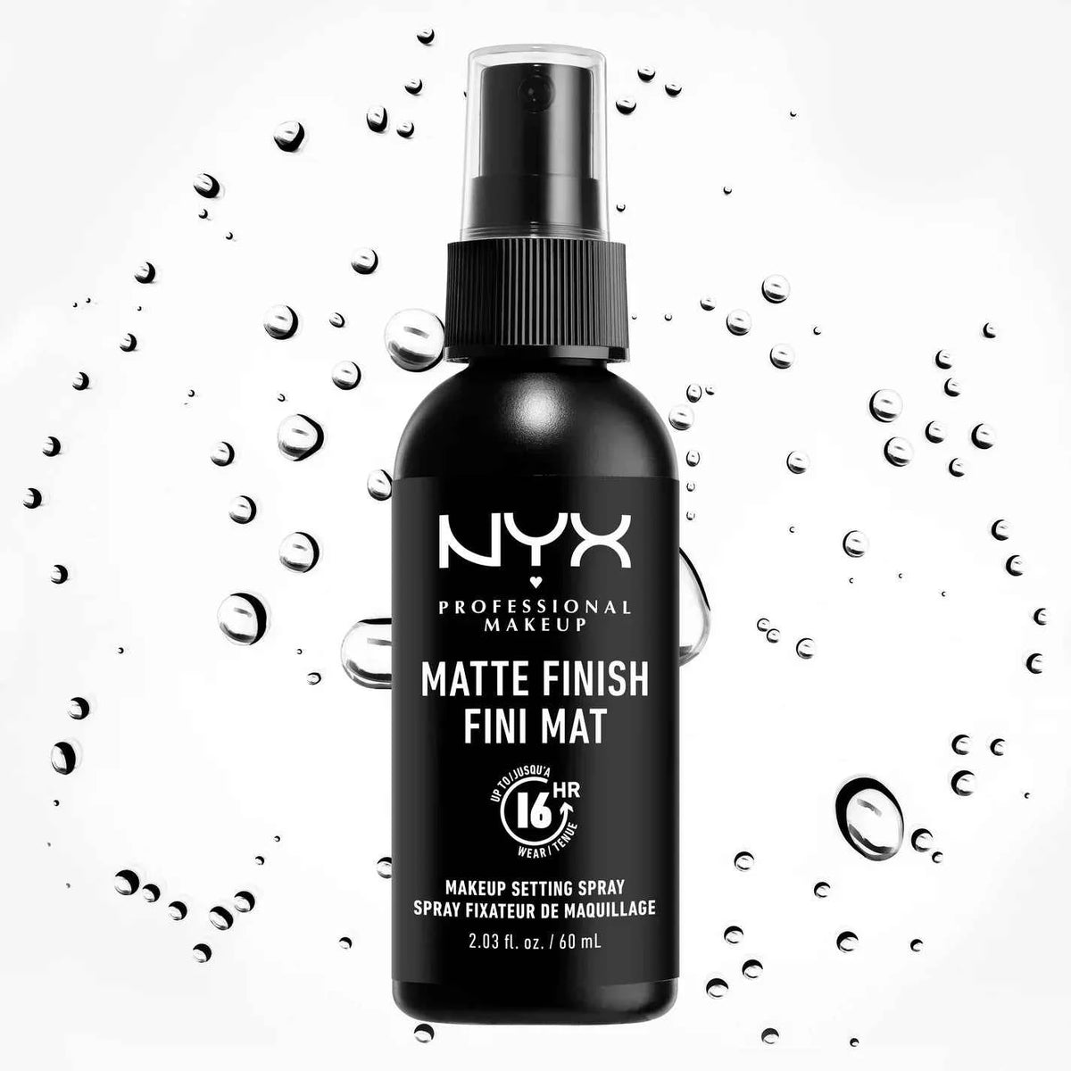 Nyx Matte Finish Setting Spray - 60ml Full Size - The Powder Room