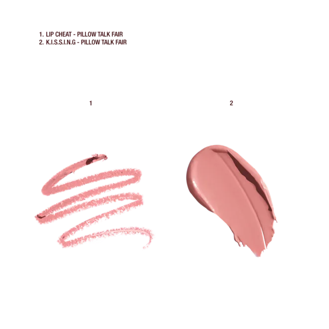 Charlotte Tilbury Mini Lip Kit - Pillow Talk Fair - The Powder Room