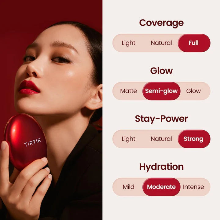 TIRTIR - Mask Fit Red Cushion - JAPAN'S NO.1 FOUNDATION - The Powder Room