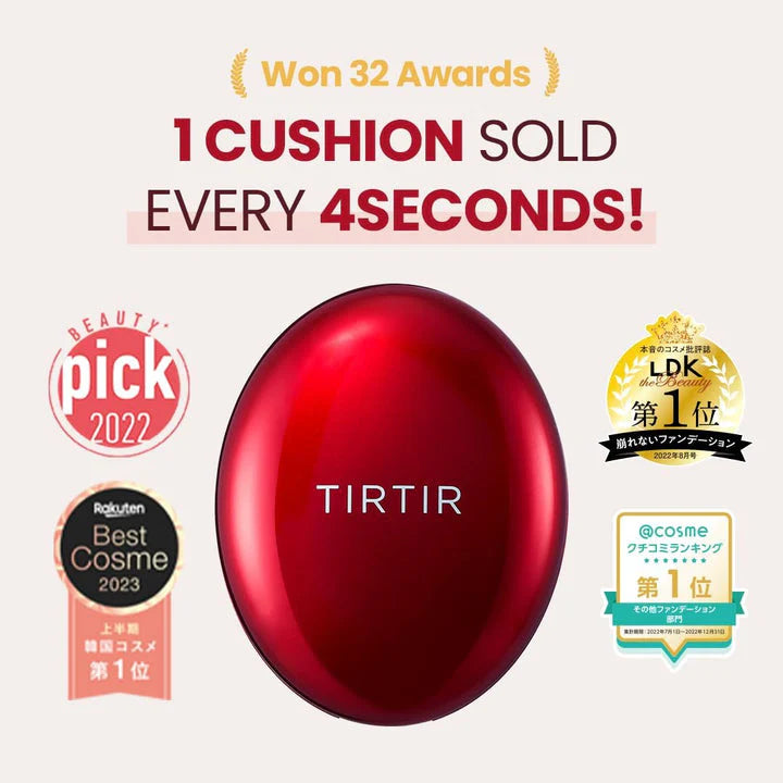 TIRTIR - Mask Fit Red Cushion - JAPAN'S NO.1 FOUNDATION - The Powder Room