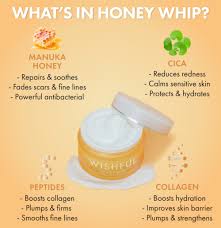 Huda Beauty WISHFUL Honey Whip Peptide Moisturizer - 10gm - The Powder Room
