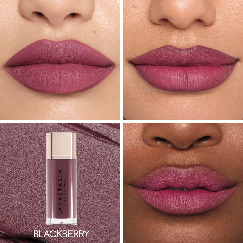 Anastasia Beverly Hills Lip Velvet Liquid Lipstick in Blackcherry in Pakistan