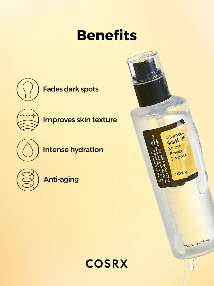 Cosrx - Advanced Snail 96 Mucin Power Essence - 100ml - The Powder Room