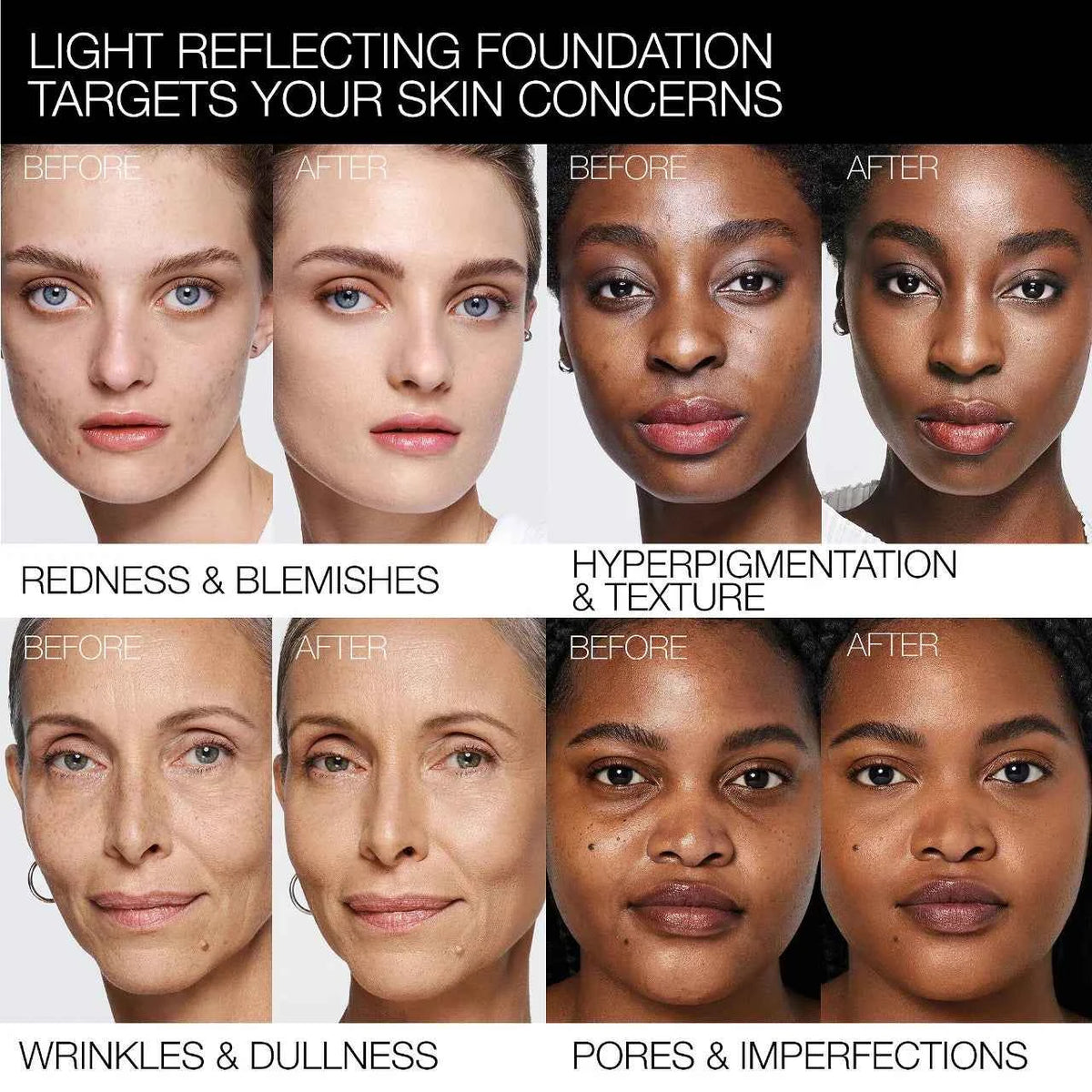 NARS Light Reflecting Advanced Skincare Foundation with radiant natural finish