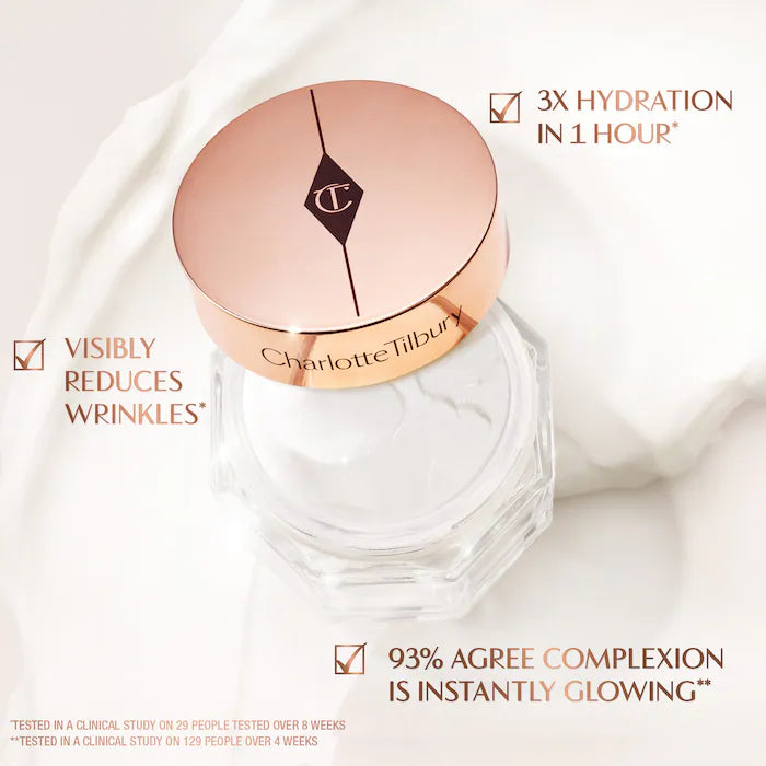 Charlotte Tilbury Magic Cream - Size: 7 ml - Travel Size Moisturiser - The Powder Room