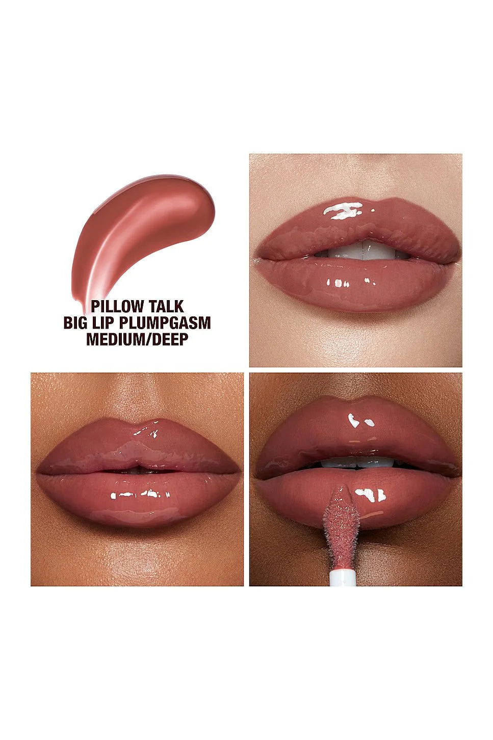 Charlotte Tilbury Pillow Talk Big Lip Plumpgasm Plumping Lip Gloss - The Powder Room