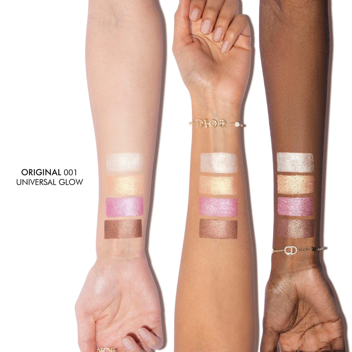 Dior Universal Glow face palette luminous highlighting powders