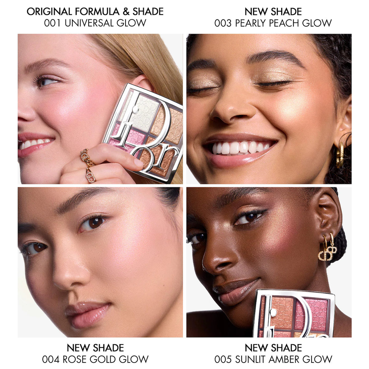 Dior Backstage glow palette luxury makeup highlighter