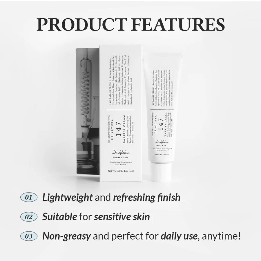 Dr Althea 147 Barrier Cream - 50ml - The Powder Room