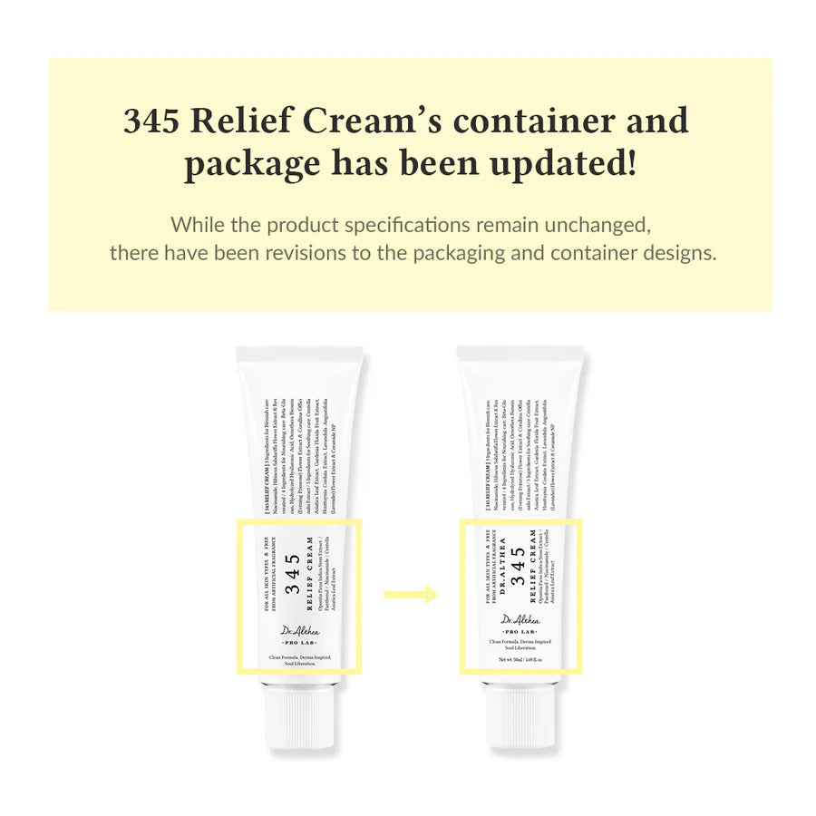 Dr Althea 345 Relief Cream - 50ml - The Powder Room