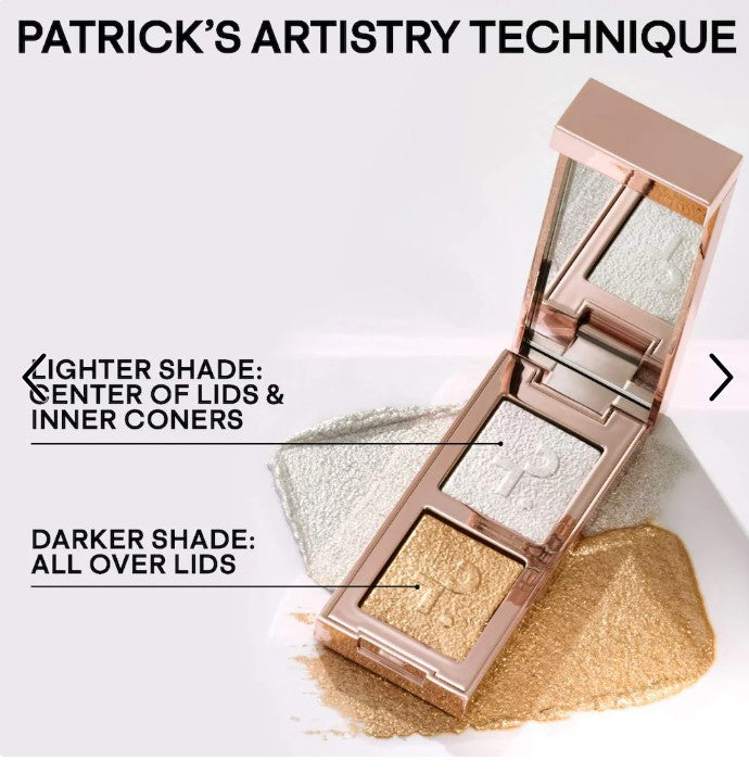Patrick Ta Major Dimension Eye Illusion Eyeshadow Duo - Talk To My Team - The Powder Room