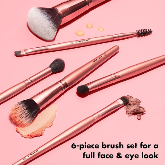 e.l.f. Flawless Face Kit 6-piece makeup brush collection for face, eyes and brows in Pakistan