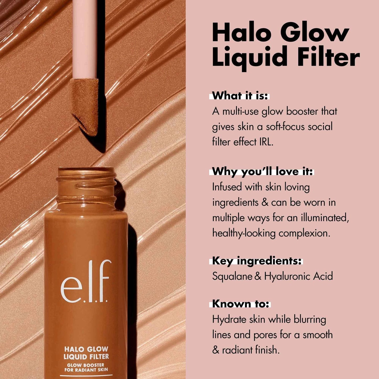 Elf Halo Glow Liquid Filter Foundation - The Powder Room