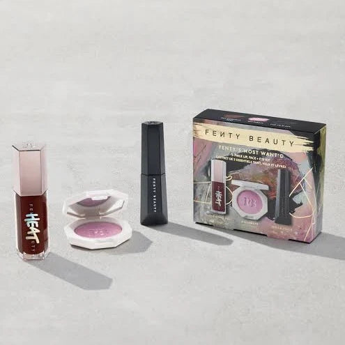 Fenty Beauty - Fenty's Most Want'd: 3-Piece Lip, Face + Eye Kit - The Powder Room
