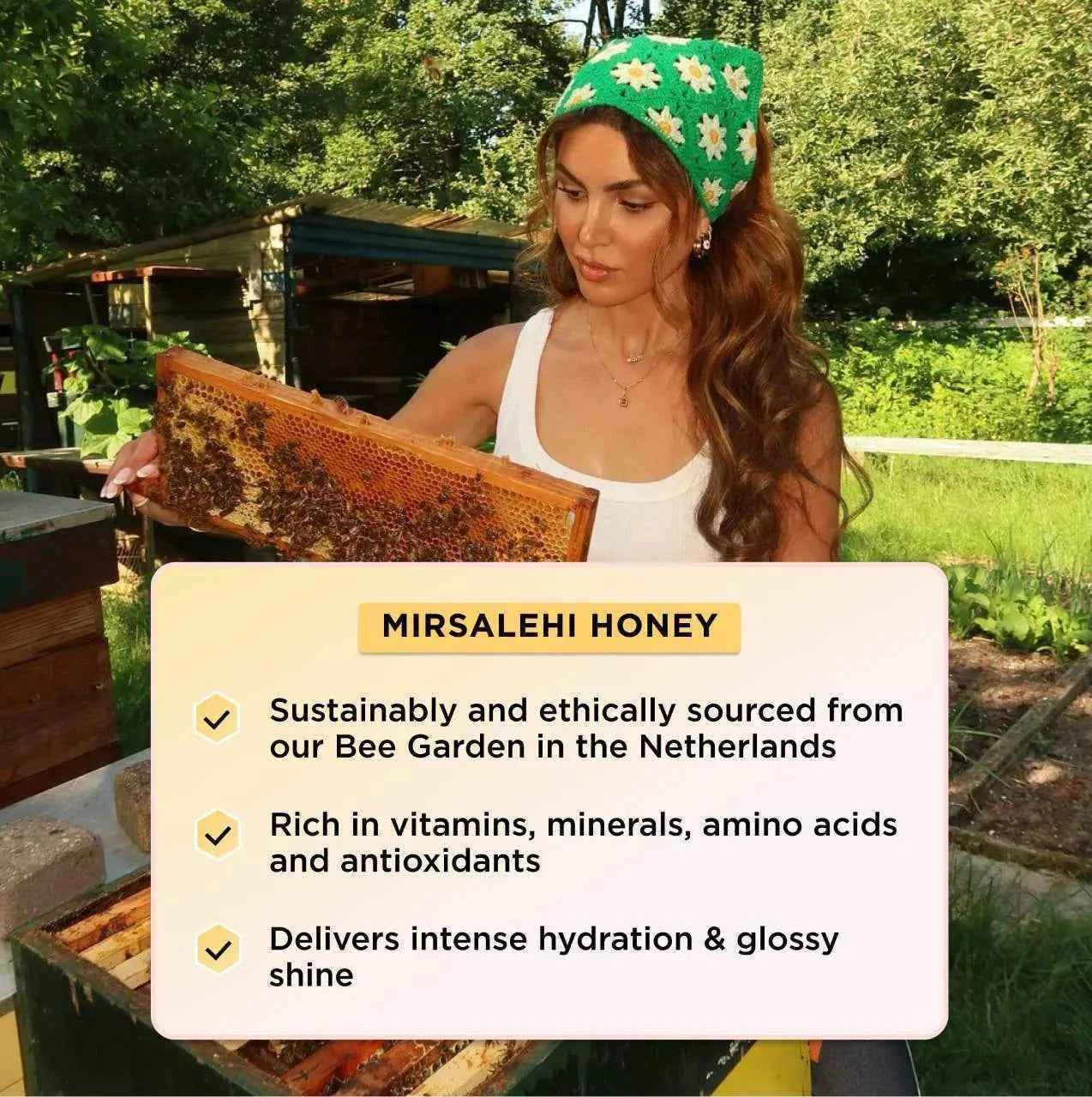 Gisou Mini Wild Rose Honey Infused Hair Perfume – 15ml