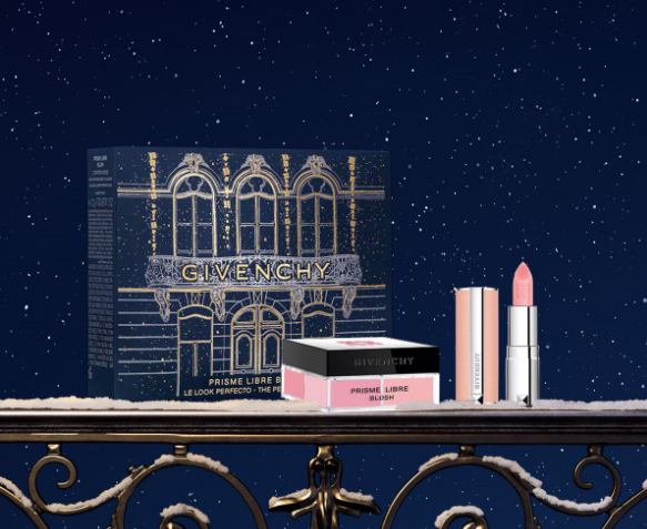 Givenchy Prisme Libre Blush & Perfecto Mini Lip Balm Set - The Powder Room