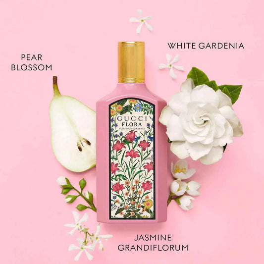 Gucci Mini Flora Gorgeous Collection Perfume Sampler Gift Set