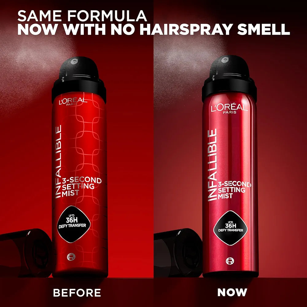 L’Oréal Paris Infallible Setting Spray 75ml new packing long lasting makeup setting spray