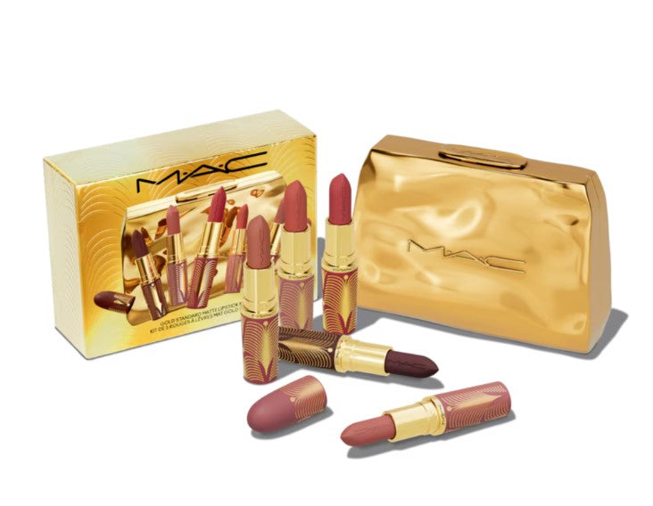 MAC Gold Standard Matte Lipstick Kit - The Powder Room