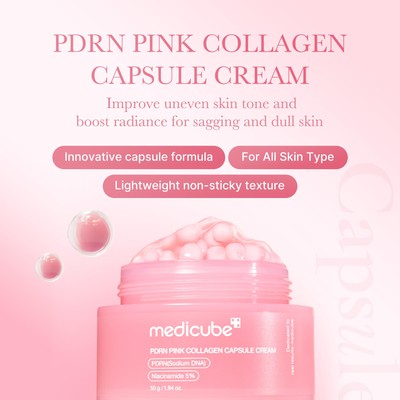 Medicube PDRN Pink Collagen Capsule Cream - 55 g - The Powder Room