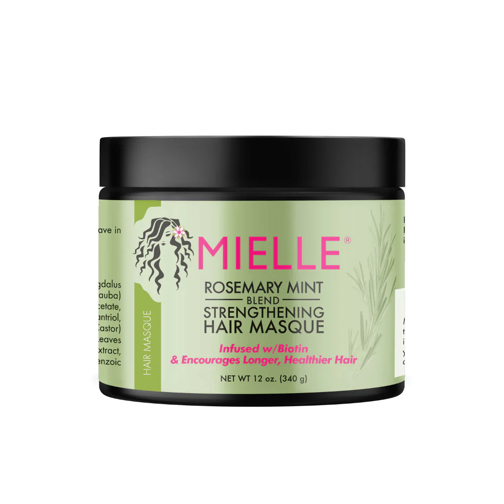 Mielle Rosemary Mint Strengthening Hair Masque - The Powder Room
