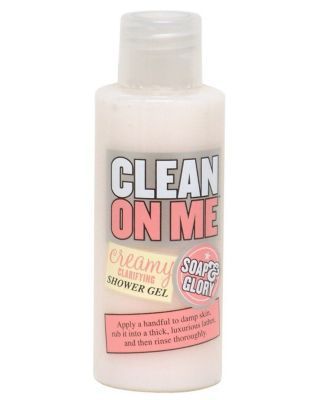 Soap & Glory CLEAN ON ME shower gel - 50ml - Travel Size - The Powder Room