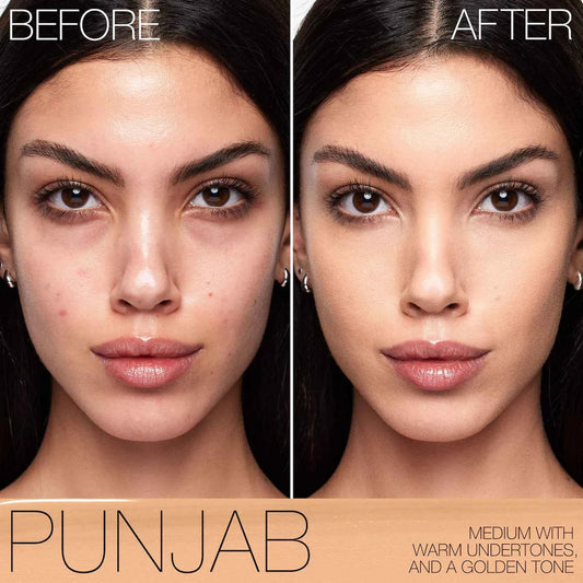NARS Natural Matte Longwear Pore Blurring Medium-to-Full Coverage Foundation – Color: PUNJAB M1