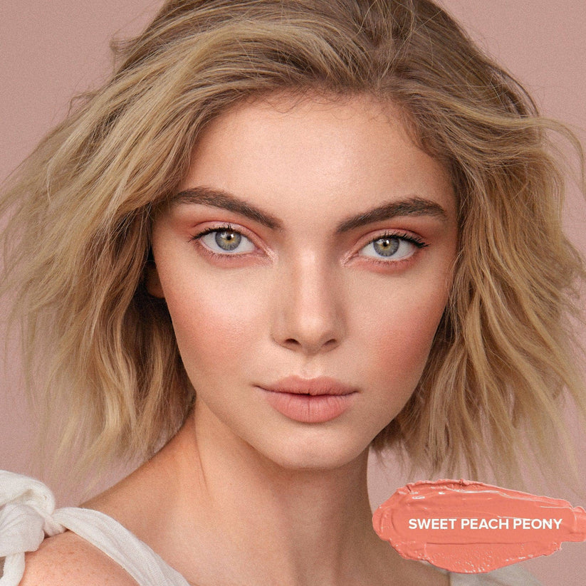 Nudestix Nudies Bloom All Over Face Blush Colour - Sweet Peach Peony - Mini 1.8g - The Powder Room