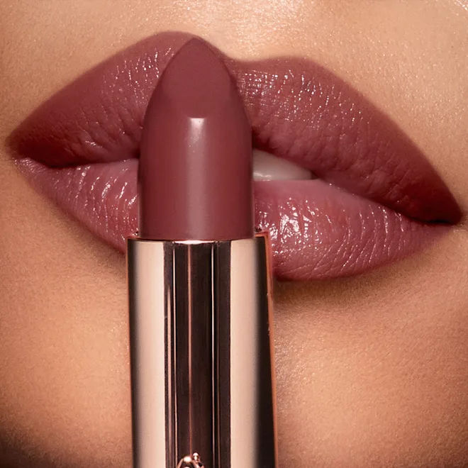 Charlotte Tilbury K.I.S.S.I.N.G Lipstick - Shade: PILLOW TALK INTENSE - The Powder Room