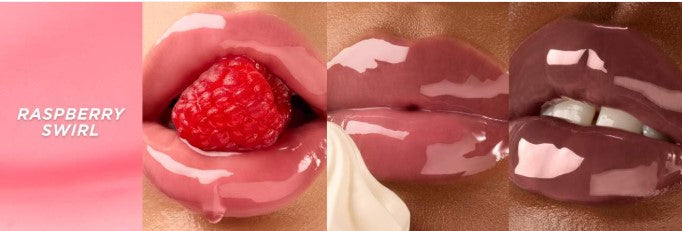 Gisou Honey Infused Lip Oil - Raspberry Swirl - The Powder Room