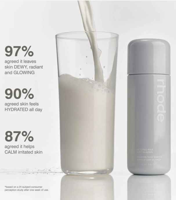 rhode Glazing Milk Ceramide Facial Essence - 124ml - The Powder Room