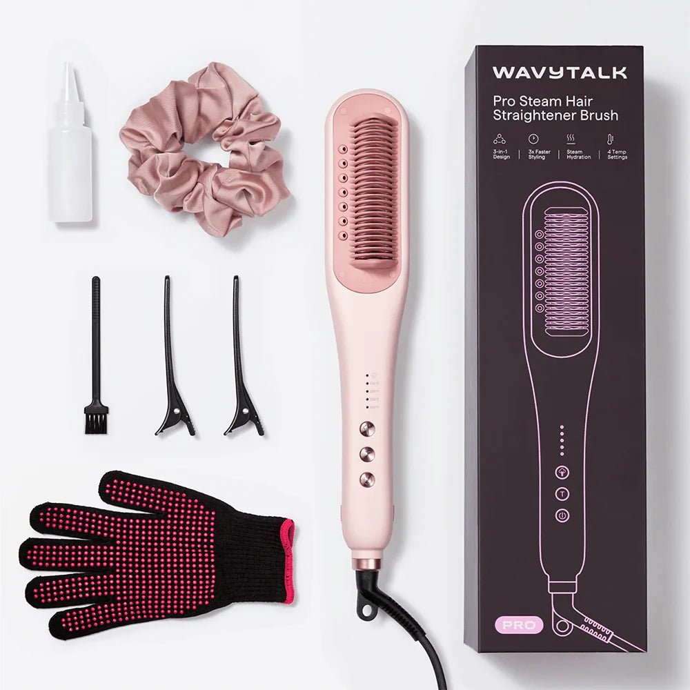 Wavytalk Steamline Pro Steam Straightener Brush