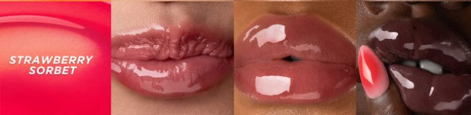 Gisou Honey Infused Lip Oil - Strawberry Sorbet - The Powder Room