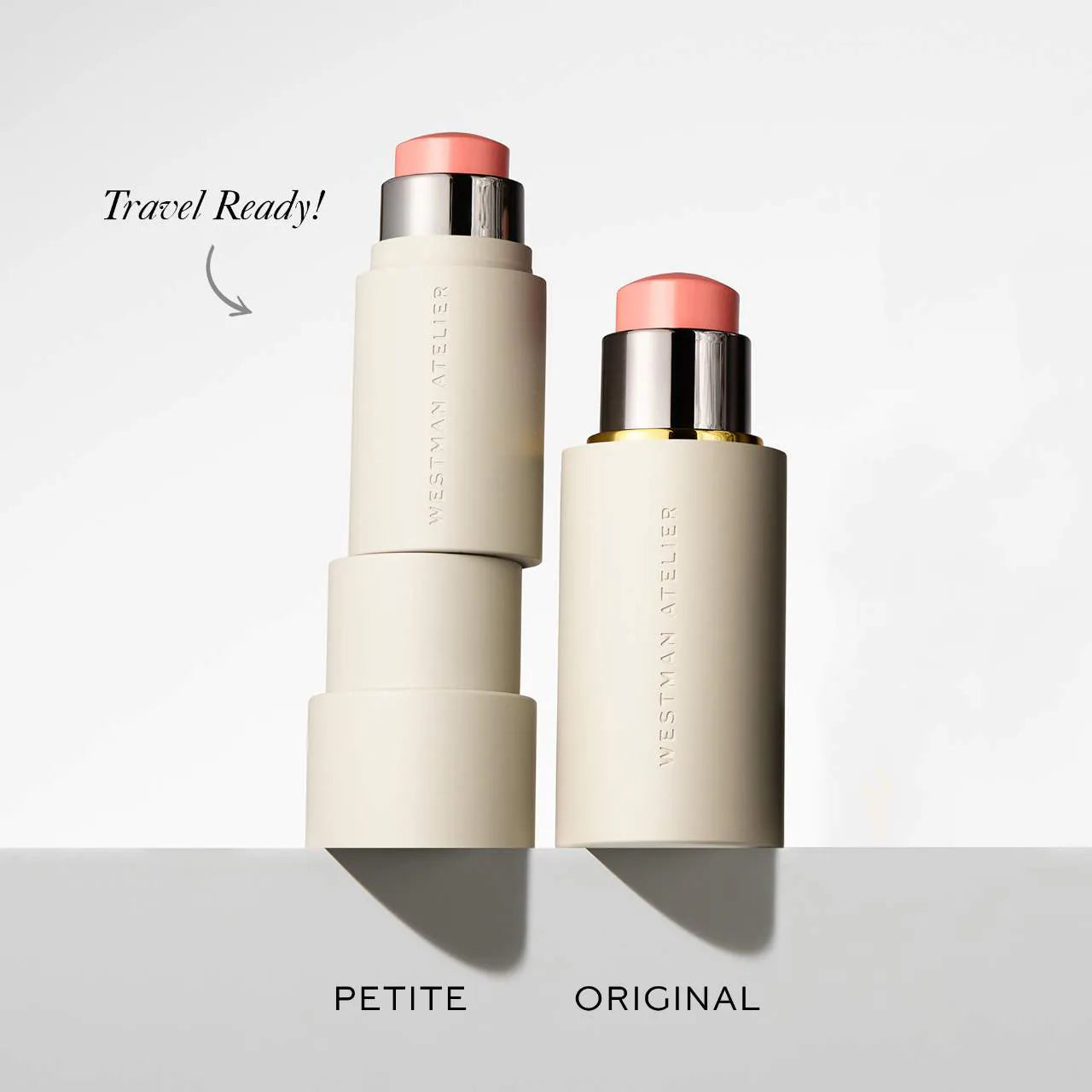 Westman Atelier Baby Cheeks Lip + Cheek Cream Blush Stick Mini – Petal