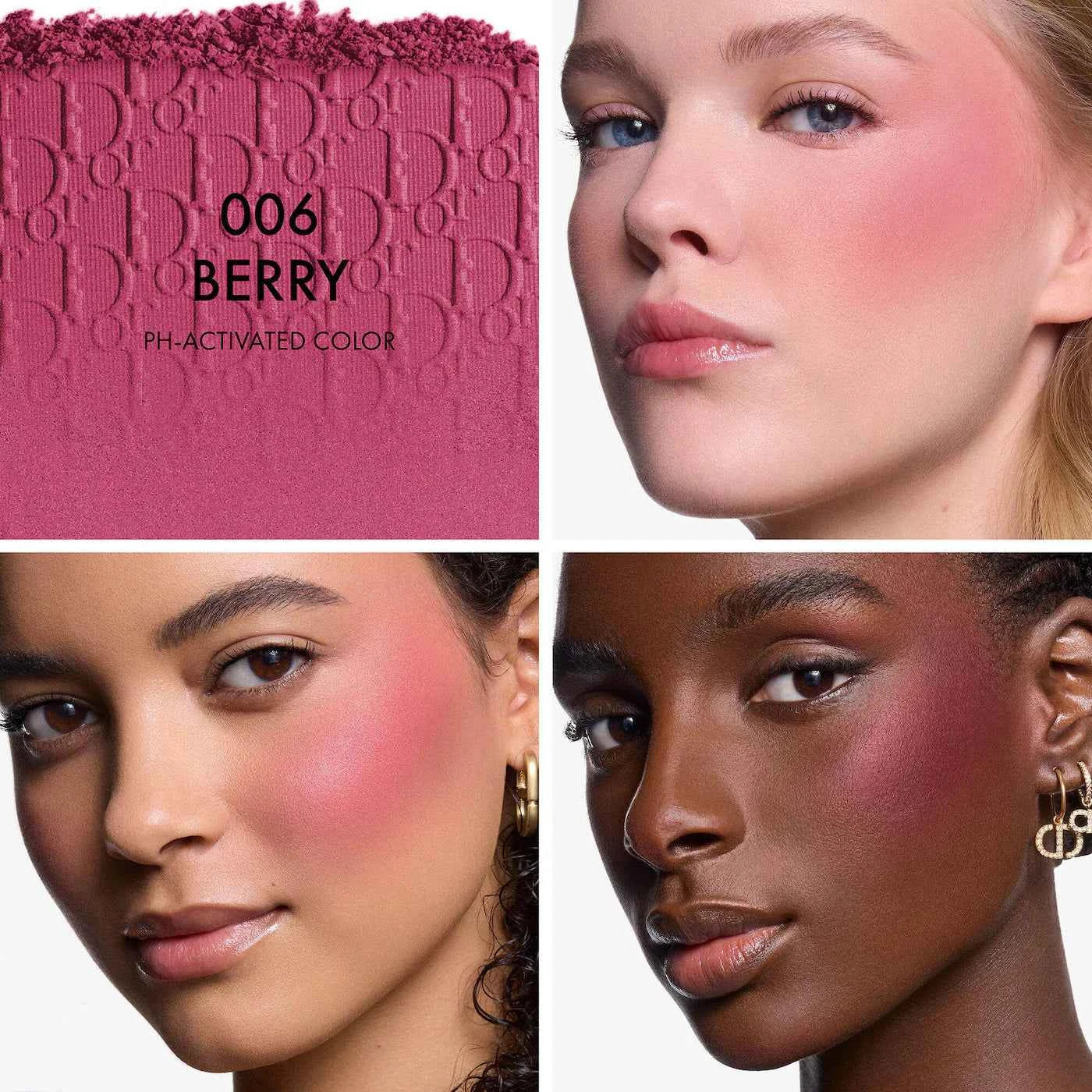 DIOR Rosy Glow Blush - 006 Berry - The Powder Room