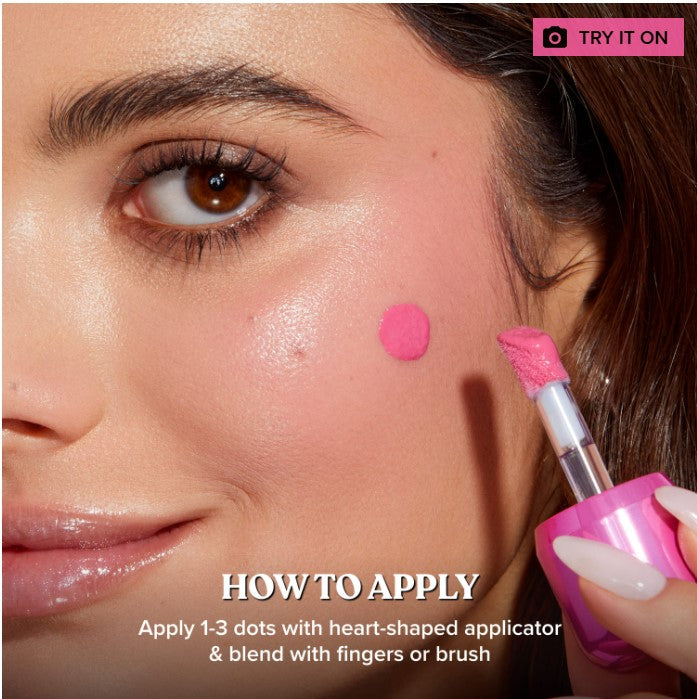 Too Faced Love Flush Blush Glowing Liquid Blush – Head Over Heels