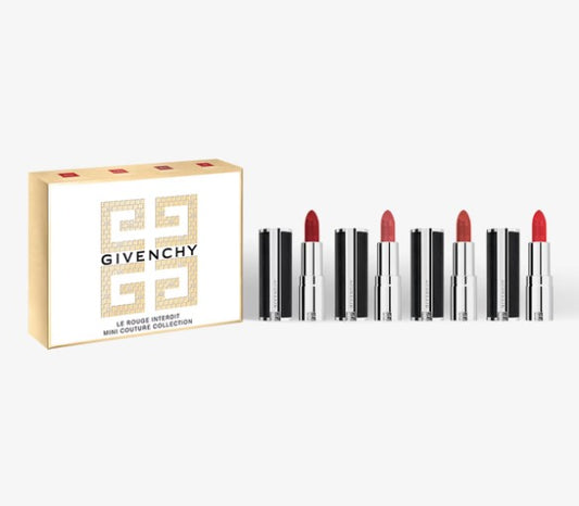 Givenchy Lip Set - Le Rouge Interdit Intense Silk - The Powder Room